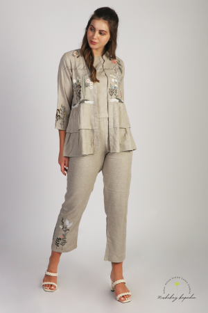 NK LINEN 3PC GARDEN JACKET SET